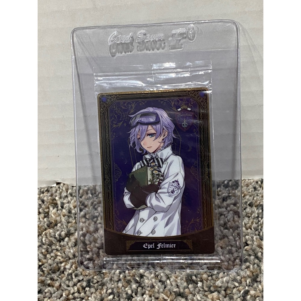 Trading Card Unisex Twisted Wonderland Epel Felmier Bandai Purple OS Wafer
